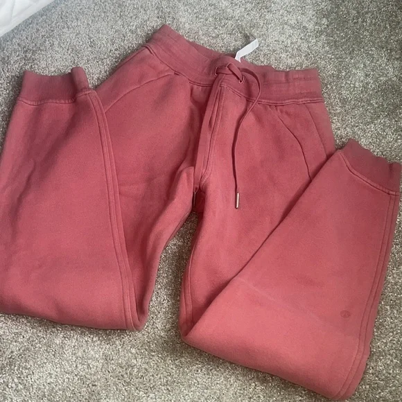 Lululemon Scuba High-Rise Jogger *Fleece Brier Rose - Picture 4 of 5